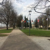 Photo taken at Сквер Городов-побратимов by 🎾Dimichpit on 4/29/2018