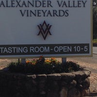 Photo taken at Alexander Valley Vineyards by Richard W. on 9/27/2015