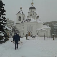 Photo taken at Храм Софии Слуцкой by Diana L. on 12/16/2012