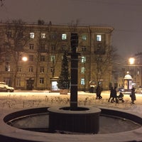 Photo taken at Фонтан на Бродвее by Владимир П. on 12/12/2016