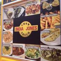 Photo taken at India Jones Chow Truck by Kyle P. on 7/1/2013