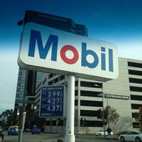Photo taken at Mobil by K B. on 11/14/2012