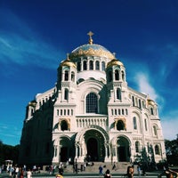 Photo taken at Kronstadt Naval Cathedral by Pauline R. on 8/30/2015