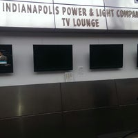Photo taken at IUPUI: Indianapolis Power and Light TV Lounge by Tyler H. on 4/14/2014