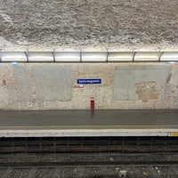 Photo taken at Métro Saint-Augustin [9] by Narintorn S. on 10/28/2023