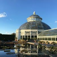 Photo taken at Enid A. Haupt Conservatory by Marissa on 10/23/2016