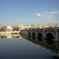 Photo taken at Троицкий мост by Дмитрий П. on 10/11/2012
