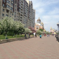 Photo taken at Mykhaila Zagorodnogo Square by 🔥😈Sveta S. on 5/4/2013