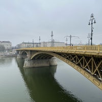 Photo taken at Margaret Bridge by Viktória E. on 3/8/2024