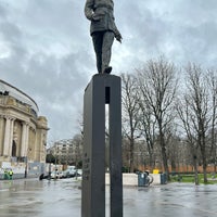 Photo taken at Statue de Charles de Gaulle by Viktória E. on 1/12/2023