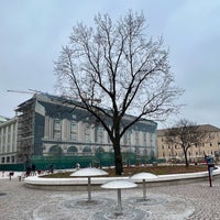 Photo taken at Blaha Lujza tér by Viktória E. on 12/15/2022