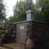 Photo taken at Памятник В.И.Ленину, скульптор Козловский by Nadya on 5/14/2014