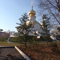 Photo taken at Храм Серафима Саровского by Nadya on 10/18/2014