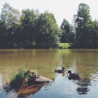 Photo taken at водопад В Белоострове by Aliona O. on 8/7/2014