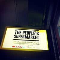 Photo taken at The People&#39;s Supermarket by Li J. on 10/1/2012