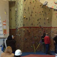 Photo taken at Doylestown Rock Gym &amp;amp; Adventure Center by Kristine B. on 1/19/2013