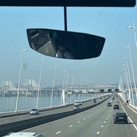 Photo taken at Ponte Vasco da Gama by Yeanne H. on 10/7/2023