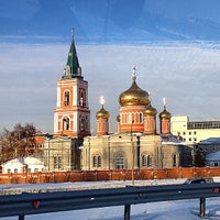 Photo taken at Знаменский монастырь by Evgeniya K. on 12/2/2014