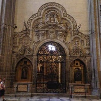 Photo taken at Seville Cathedral by Mark S. on 5/9/2013