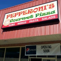 Photo taken at Pepperoni&amp;#39;s Gourmet Pizza by Dwight Schrute on 11/17/2012