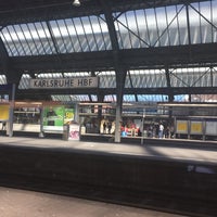 Photo taken at Karlsruhe Hauptbahnhof by Turan S. on 8/3/2015