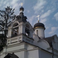 Photo taken at Сергиевский храм by Maria G. on 10/1/2012