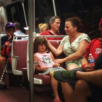 Photo taken at WMATA Yellow Line Metro by William S. on 7/19/2015
