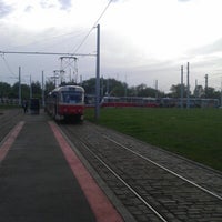 Photo taken at Sídliště Řepy (tram) by Jiří K. on 5/19/2013