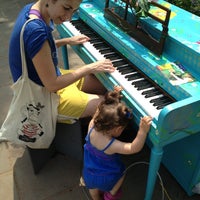 Photo taken at Sing For Hope Piano by Zoe on 6/9/2013