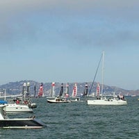 Photo taken at 34th America&amp;#39;s Cup San Francisco by Shanna on 10/8/2012