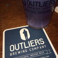 Photo taken at outliers brewing company by Steve G. on 1/17/2014