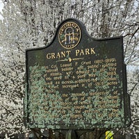 Photo taken at Grant Park Historical Marker by Taylor H. on 3/5/2024