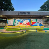 Photo taken at MARTA - Arts Center Station by Taylor H. on 9/1/2022