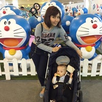 Photo taken at Doraemon Secret Gadget Expo 2014 by Monica P. on 2/13/2015