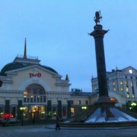 Photo taken at Привокзальная площадь by Aisa D. on 11/5/2013