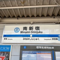 Photo taken at Minami-Shinjuku Station (OH02) by Andrew M. on 7/27/2023