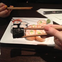 Photo taken at Domo Sushi by Sara L. on 1/20/2014