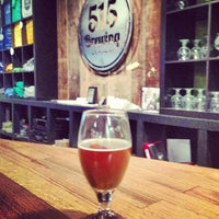 Photo taken at 515 Brewing Company by Chris A. on 4/19/2013