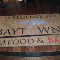 Photo taken at Baytown Seafood &amp;amp; Bar by Brian L. on 4/27/2013