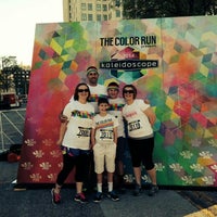 Photo taken at St. Louis Color Run by Sarah Y. on 4/26/2014