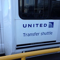 Photo taken at United Transfer Shuttle by Albert C. on 11/4/2012