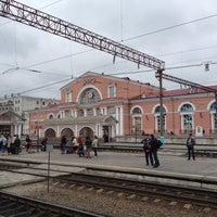 Photo taken at Ж/Д вокзал Брянск-Орловский by Eugene I. on 5/5/2013