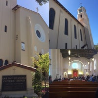 Photo taken at Our Lady of Angels Catholic Church by Susanne P. on 3/25/2016