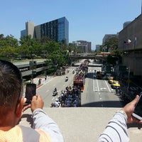 Photo taken at 2014 Los Angeles Kings&amp;#39; Stanley Cup parade by J-RoC on 6/16/2014