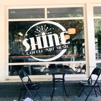 Photo taken at Shine - Coffee | Art | Music by Anthony V. on 5/22/2018