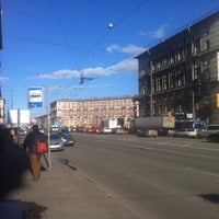 Photo taken at Zanevskaya Square by Delite D. on 4/24/2013