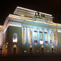 Photo taken at Alexandrinsky Theatre by Delite D. on 4/16/2013