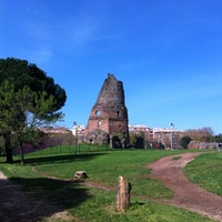 Photo taken at Villa Gordiani by Giampaolo M. on 4/7/2013