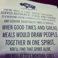 Photo taken at Ted&#39;s Montana Grill by M#STL on 2/10/2013