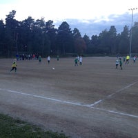 Photo taken at Mustikkamaa Tennis by Dmitriy U. on 9/17/2013